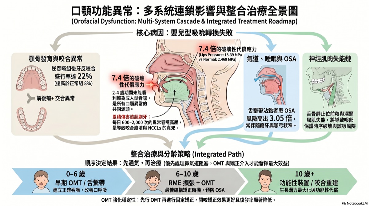 口顎肌功能治療 資訊圖